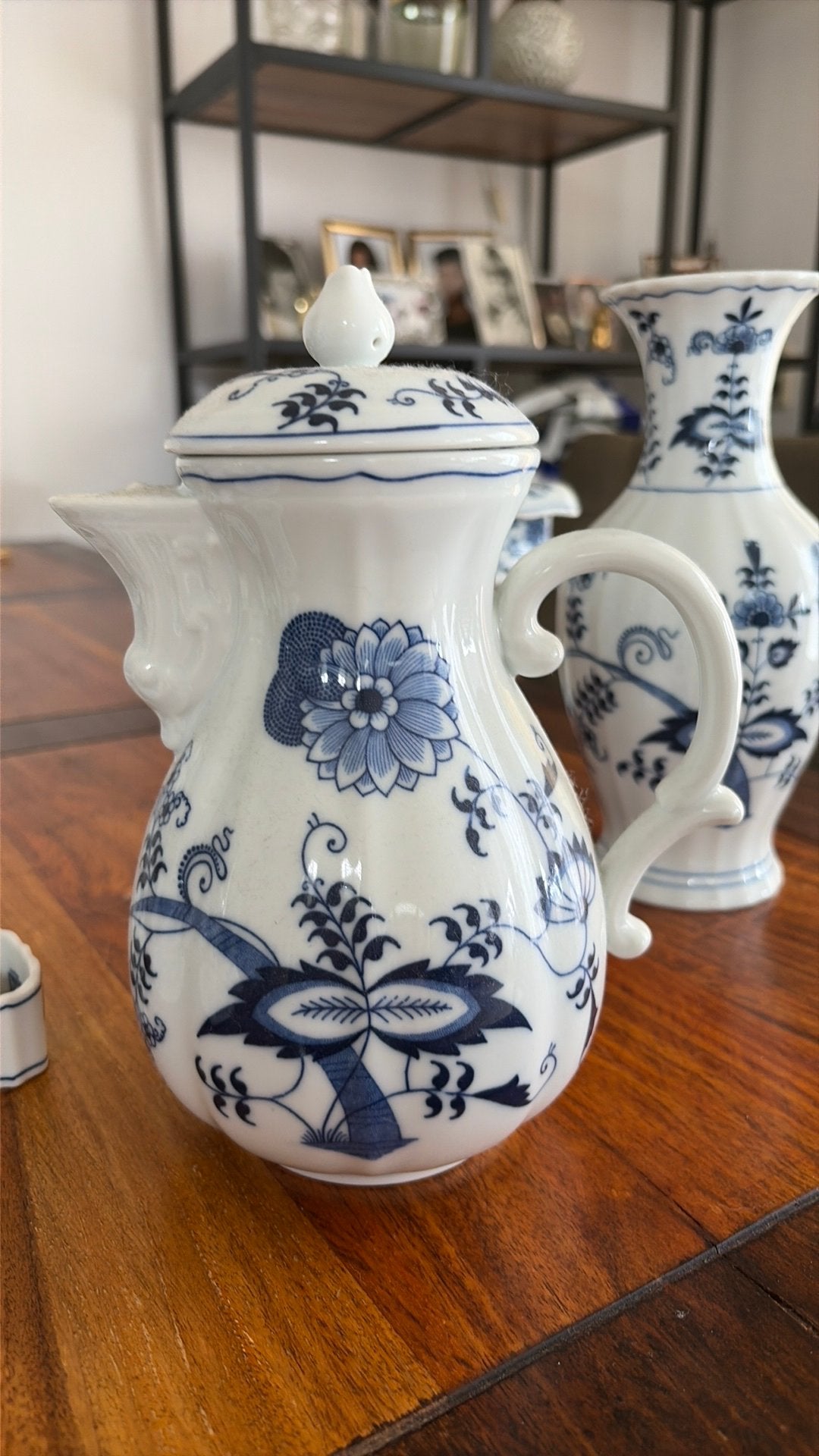 Blue Danube porseleinen servies en decoratie set, Antiek en Kunst, Antiek | Servies compleet, Ophalen