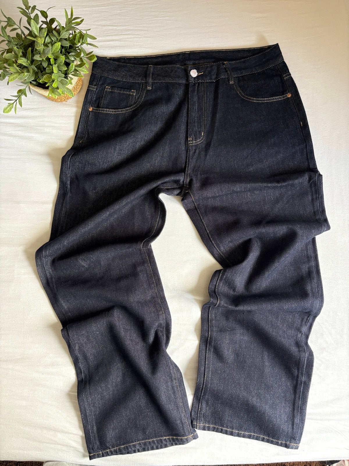 Donkerblauwe Carhartt  broek maat XL, Blauw, Maat 46/48 (XL) of groter, Nieuw, Ophalen of Verzenden