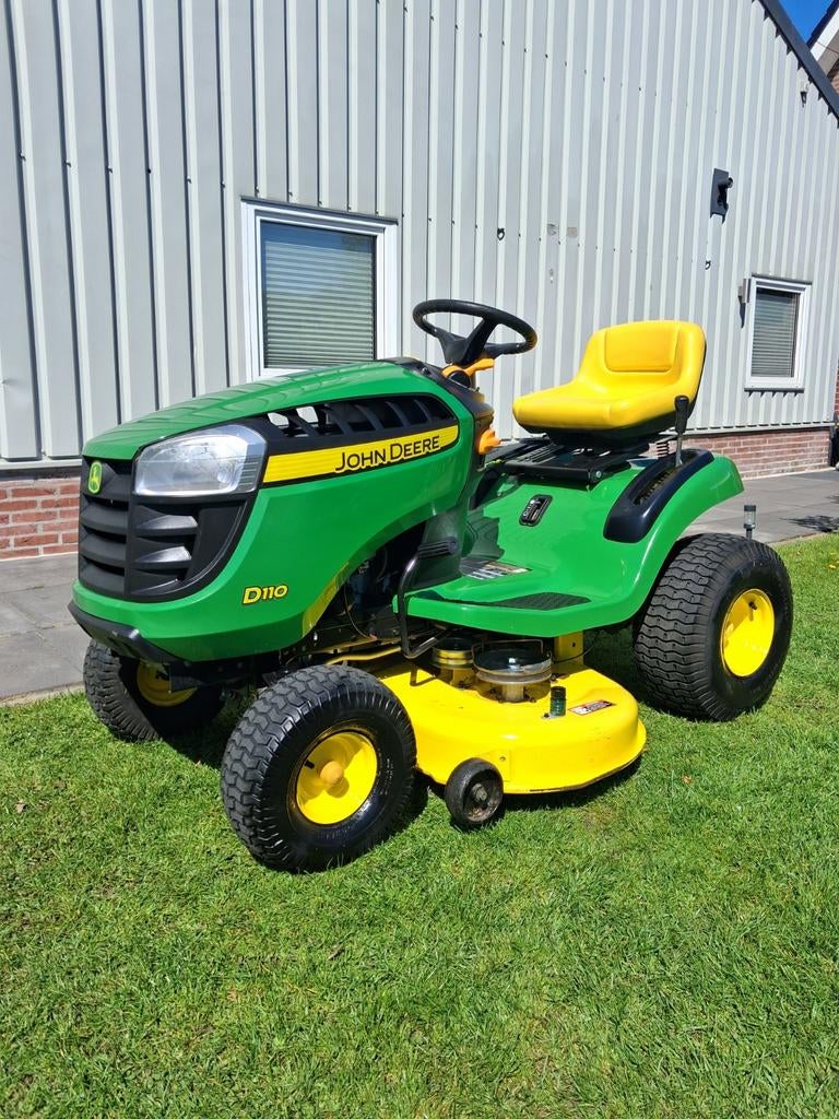 John Deere D110 19,5pk OHV AVS B&S "42 Inch dek, 72 uur!, John Deere, Zo goed als nieuw, Ophalen, John Deere