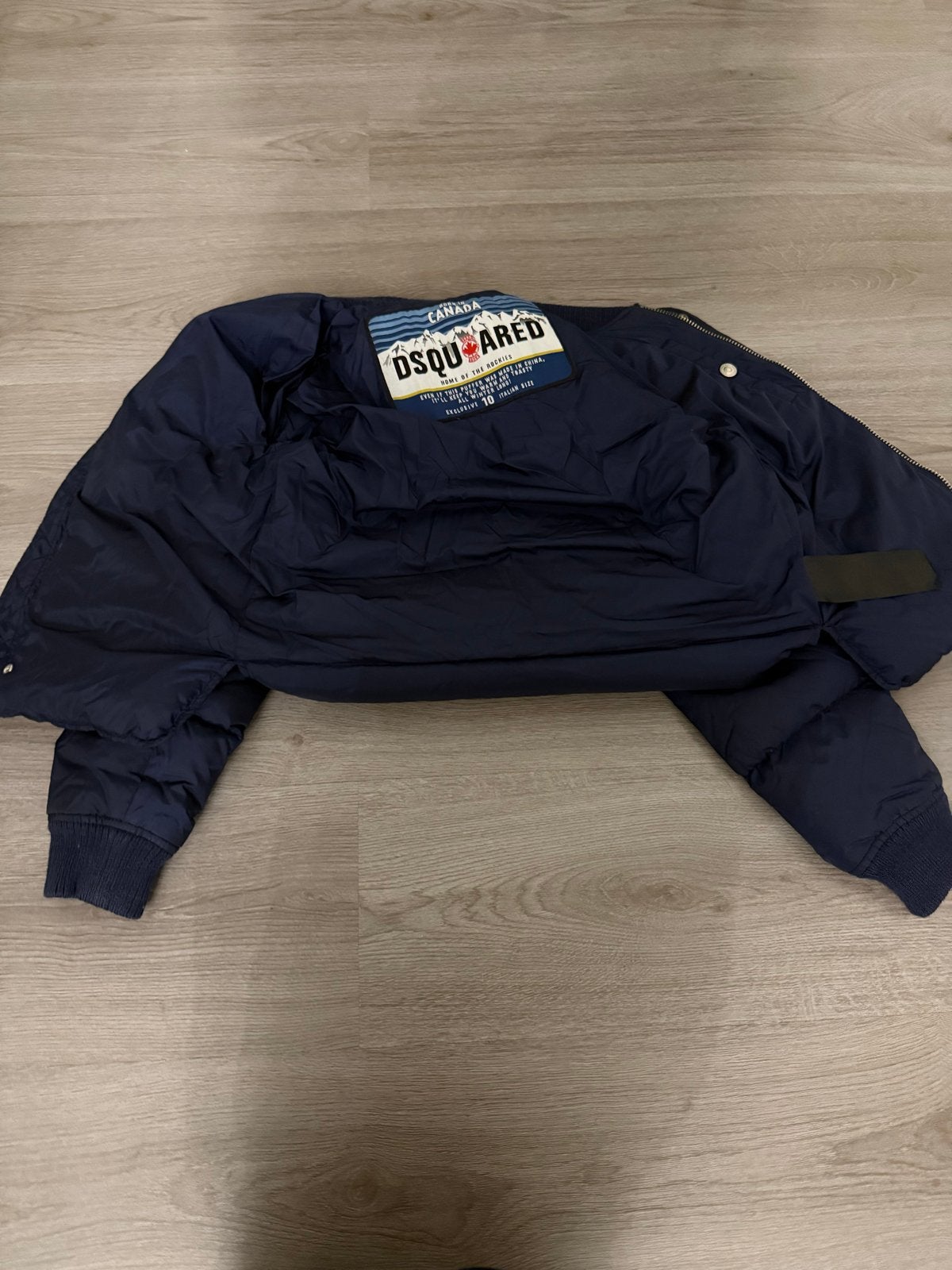 Dsquared2 Kinder Winterjas - Donkerblauw, Maat 10, Ophalen of Verzenden, Zo goed als nieuw, Jongen of Meisje