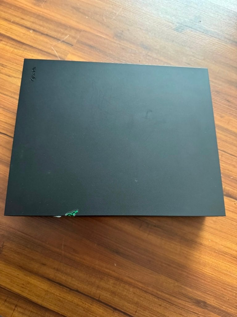 Xbox one X scorpio editie (black), Ophalen, Gebruikt, 1 TB, Met 1 controller
