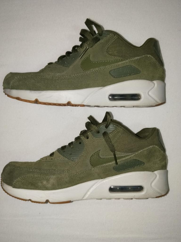 Nike Air Max 90 Ultra Olive Canvas Maat 40, Ophalen of Verzenden, Nieuw, Overige kleuren