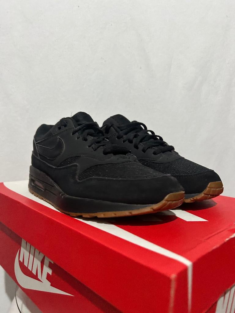 ALS NIEUW! Maat 41 - Nike Air Max 1 Black Gum, Verzenden, Zwart, Nike, Nike