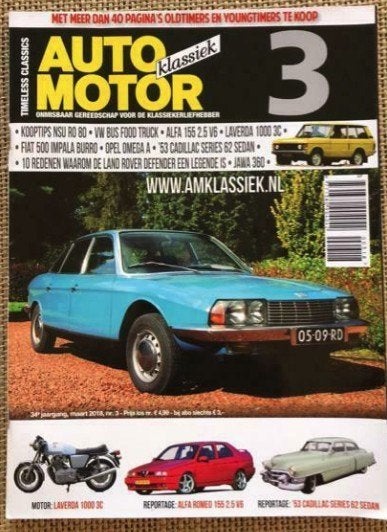 AMK: NSU Ro80, Alfa 155 3.2 V6, Jawa 360, VW T2, Boeken, Ophalen of Verzenden, Gelezen, Algemeen