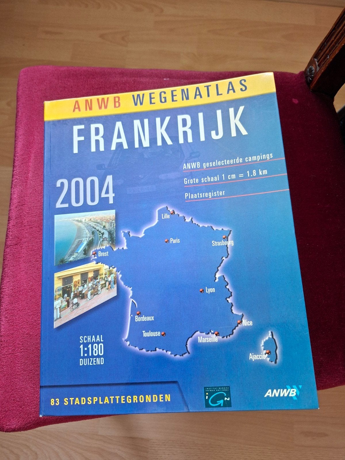 FRANKRIJK WEGENATLAS, Ophalen of Verzenden, 2000 tot heden, Frankrijk, Landkaart