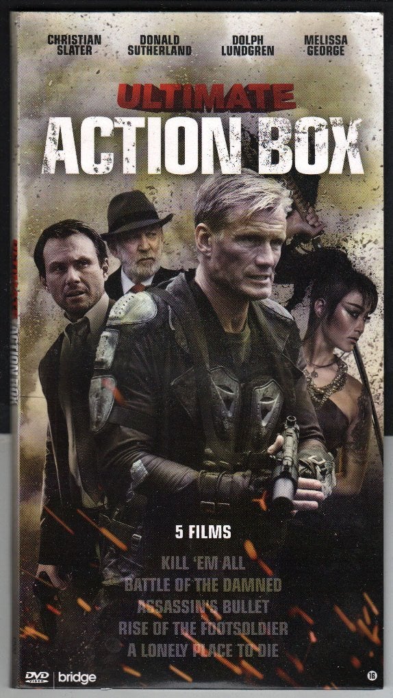 Ultimate Action Box, karton, 5 films. DVD. Titels in tekst., Engels, Vanaf 16 jaar, Nederlands, Actie