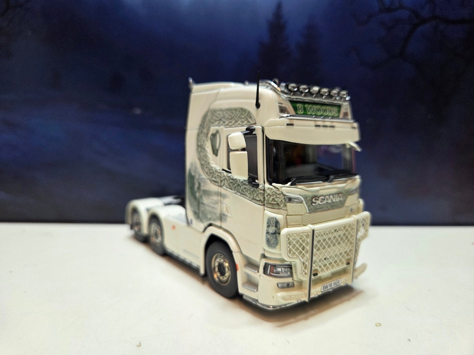 ImC scania NG B woods, Nieuw, Jobo-models, Jobo.models@gmail.com, Ophalen of Verzenden