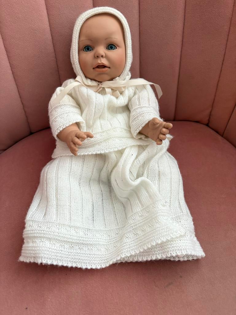 Panre Chiquitines Babypop met blauwe ogen, Ophalen of Verzenden, Gebruikt, Babypop