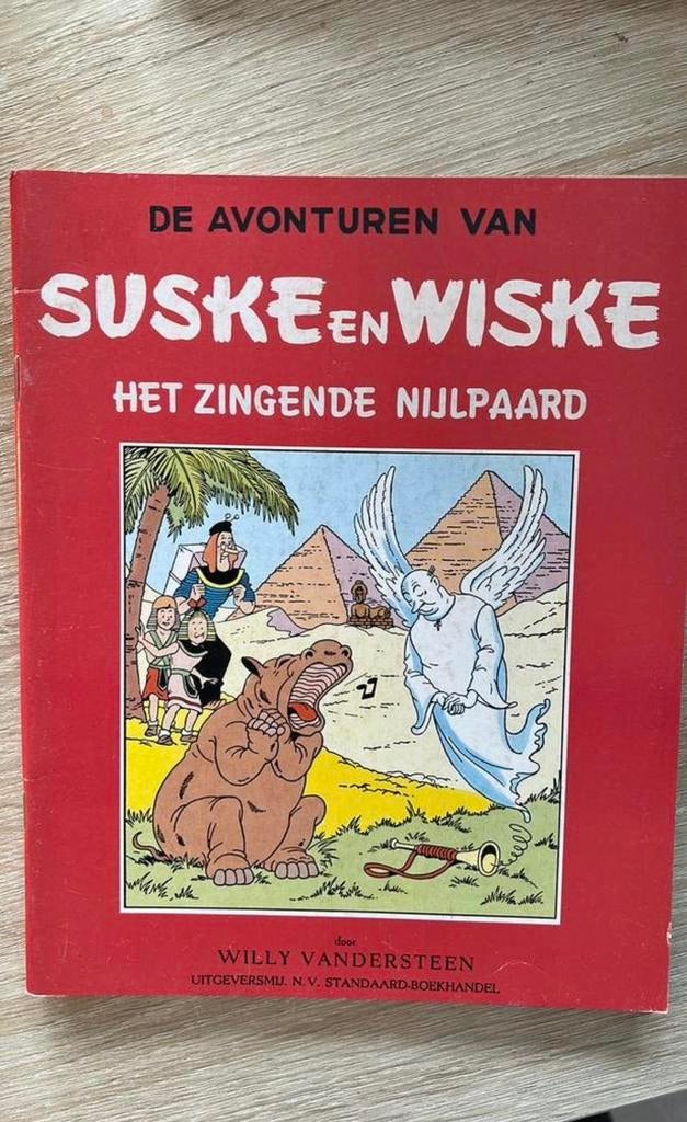 Suske en Wiske - Het zingende nijlpaard, Eén stripboek, Ophalen of Verzenden, Gelezen, Willy Vandersteen