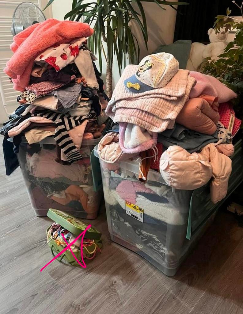 Prachtig kledingpakket dure merkjes spotprijs meisje 325+ st, Ophalen of Verzenden, Zo goed als nieuw, Maat 56