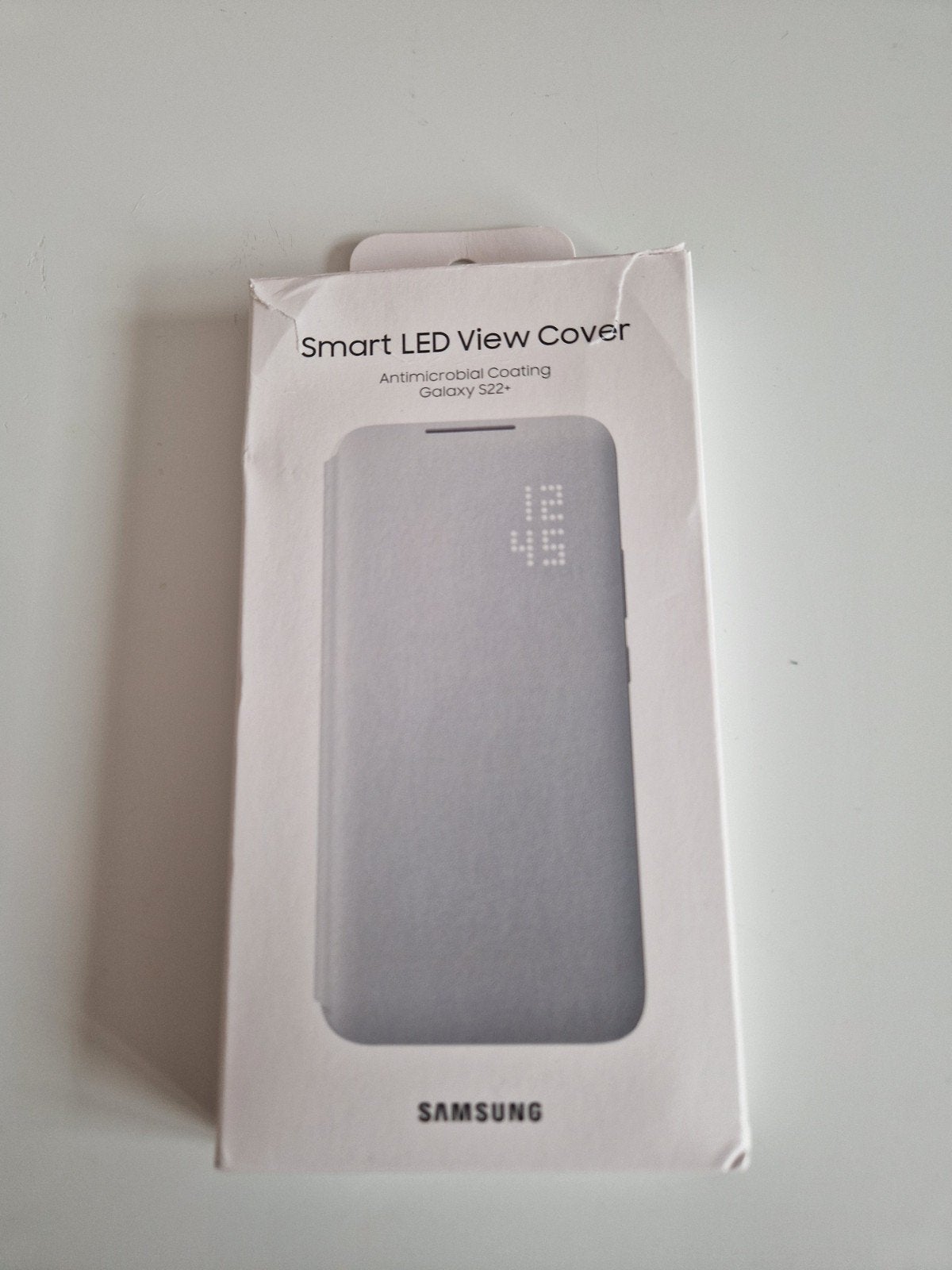Samsung Galaxy S22+ LED View Cover - Lichtgrijs (Nieuw), Telecommunicatie, Mobiele telefoons | Hoesjes en Frontjes | Samsung, Ophalen