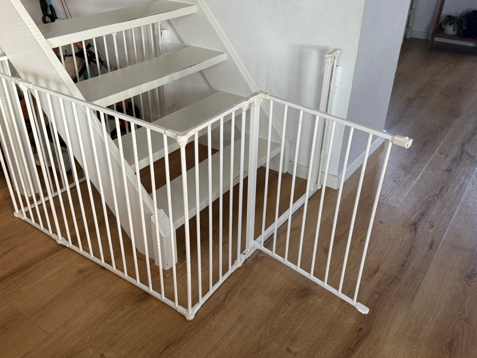 BabyDan Flex Traphekje, Ophalen, Zo goed als nieuw, Metaal of IJzer, 115 cm of meer