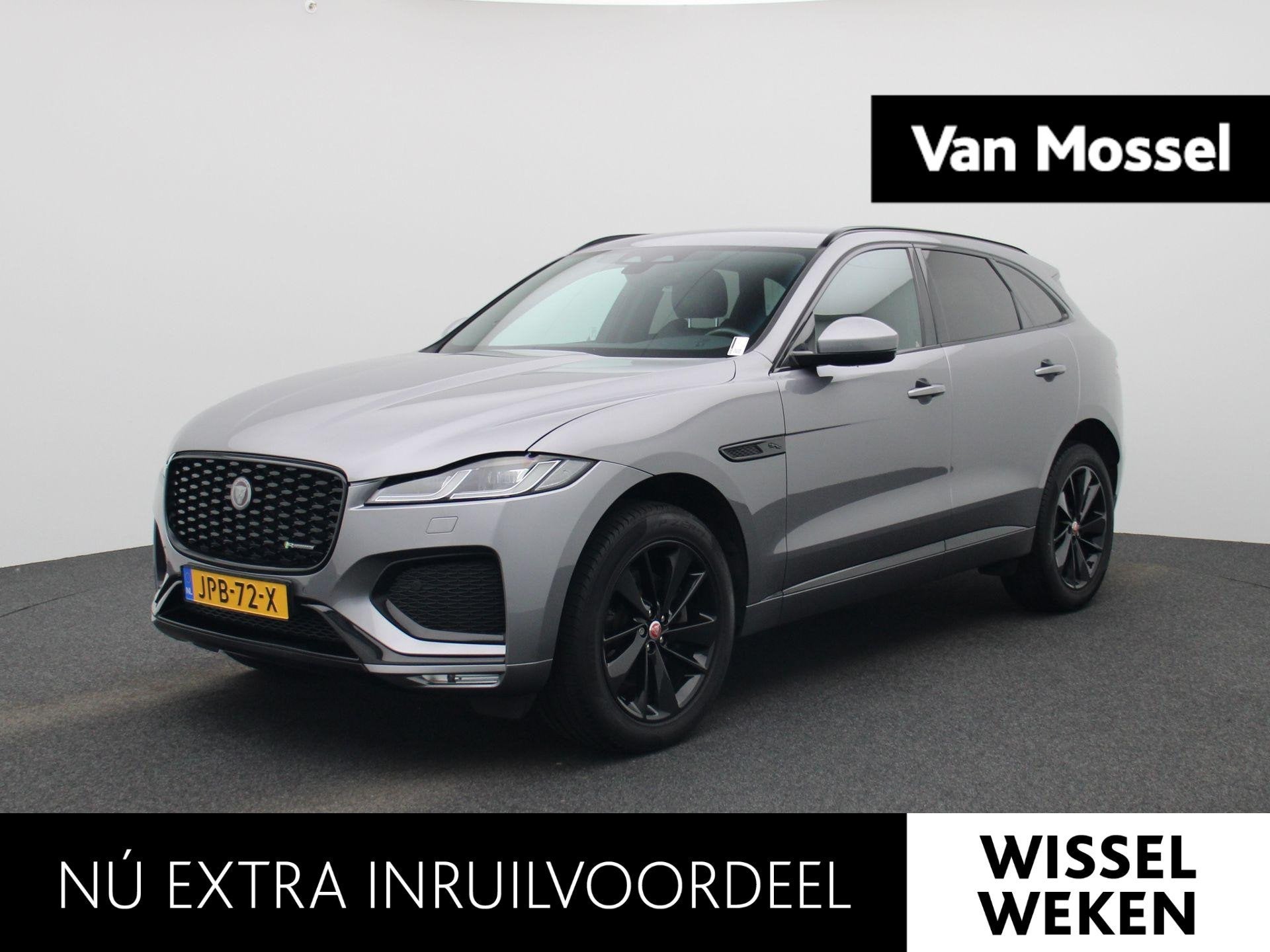 Jaguar F-PACE 2.0 P250 R-Dynamic SE | LEER | MERIDIAN AUDIO, Auto's, 12 maanden, Gebruikt, 4 cilinders, Leder