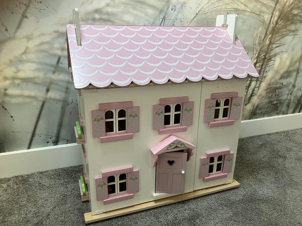 Poppenhuis roze le toy sophie’s house, Ophalen, Gebruikt, Poppenhuis