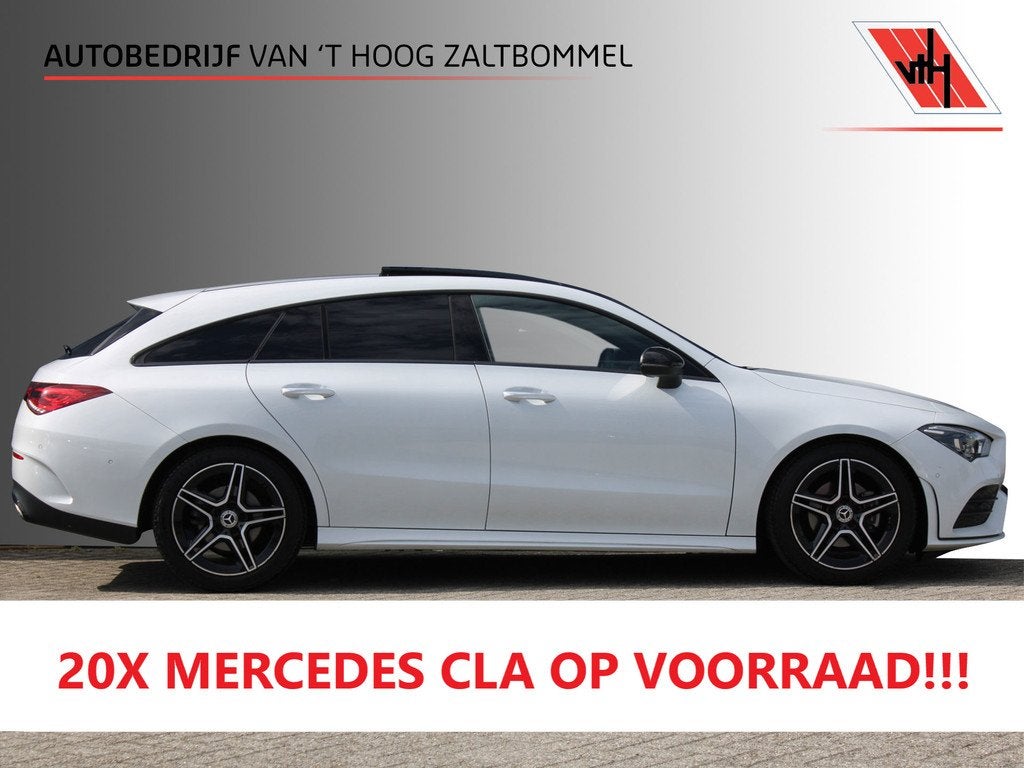 Mercedes-Benz CLA-Klasse Shooting Brake 180 AUT7 AMG NIGHT P, Auto's, CLA, 136 pk, Gebruikt, 4 cilinders