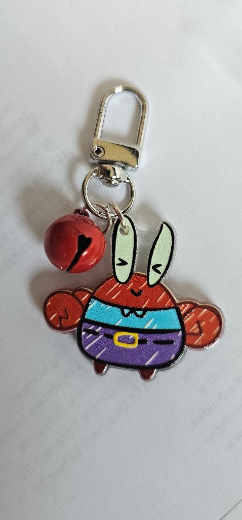 mr crab spongebob keychain, Ophalen of Verzenden, Nieuw, Dier of Natuur