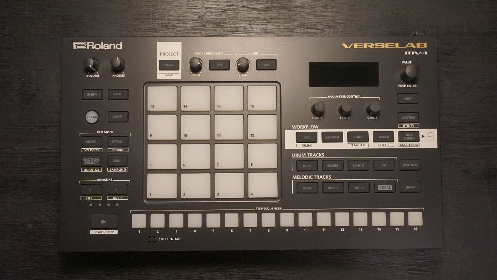 Roland MV-1 Verselab, Ophalen, Zo goed als nieuw, Roland
