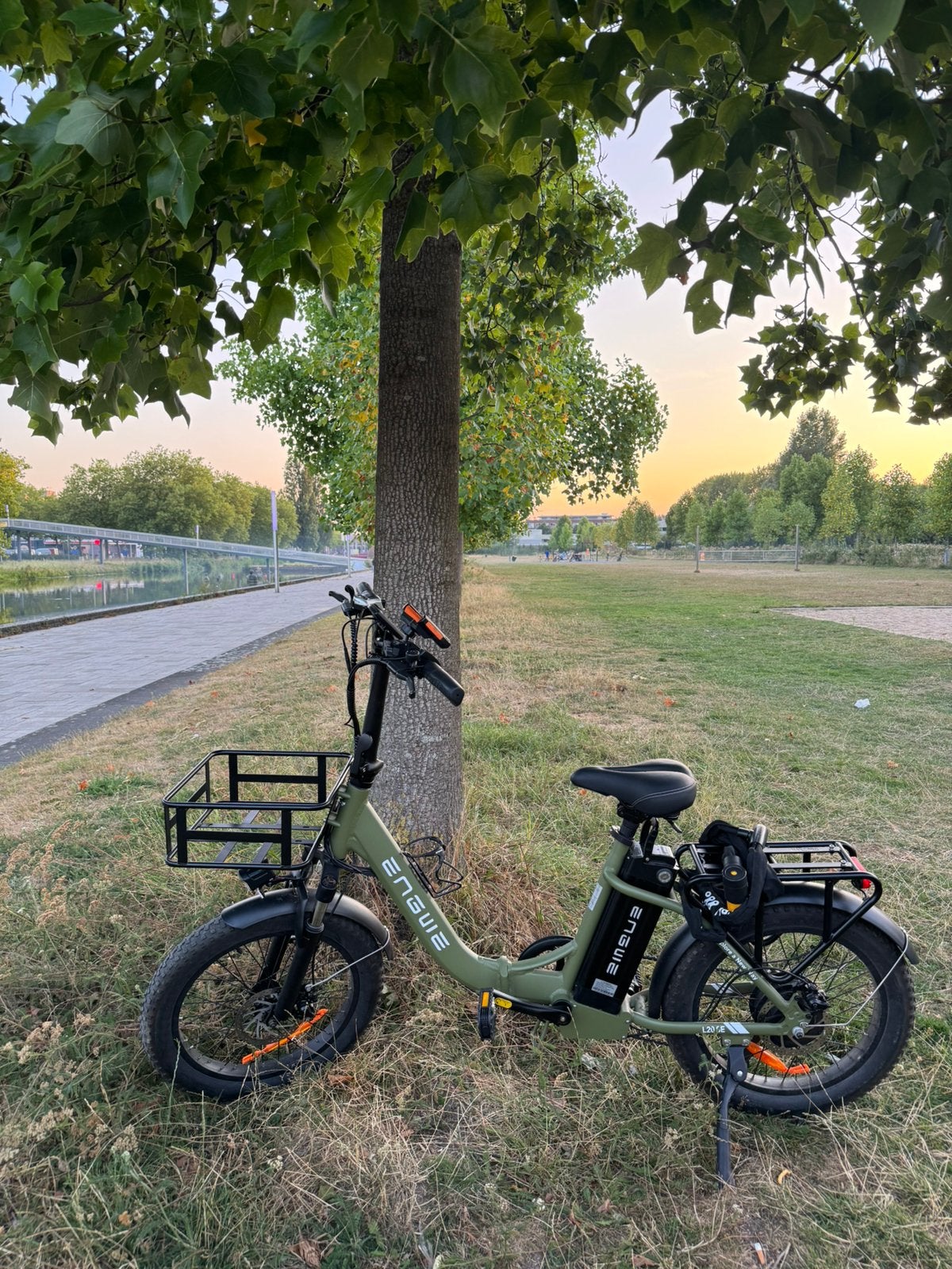 ENGWE L20 SE elektrische vouwfiets – weinig gebruikt, Ophalen, Zo goed als nieuw, Overige merken