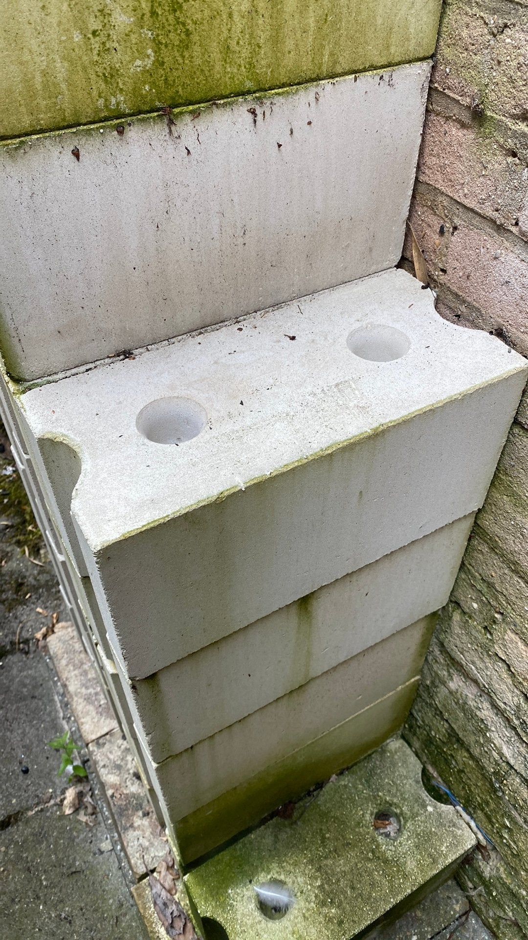 Metselblokken kalksteen 33x15 cm,15,5 hoog, Doe-het-zelf en Verbouw, Metselstenen, Ophalen, Nieuw, Kalkzandstenen