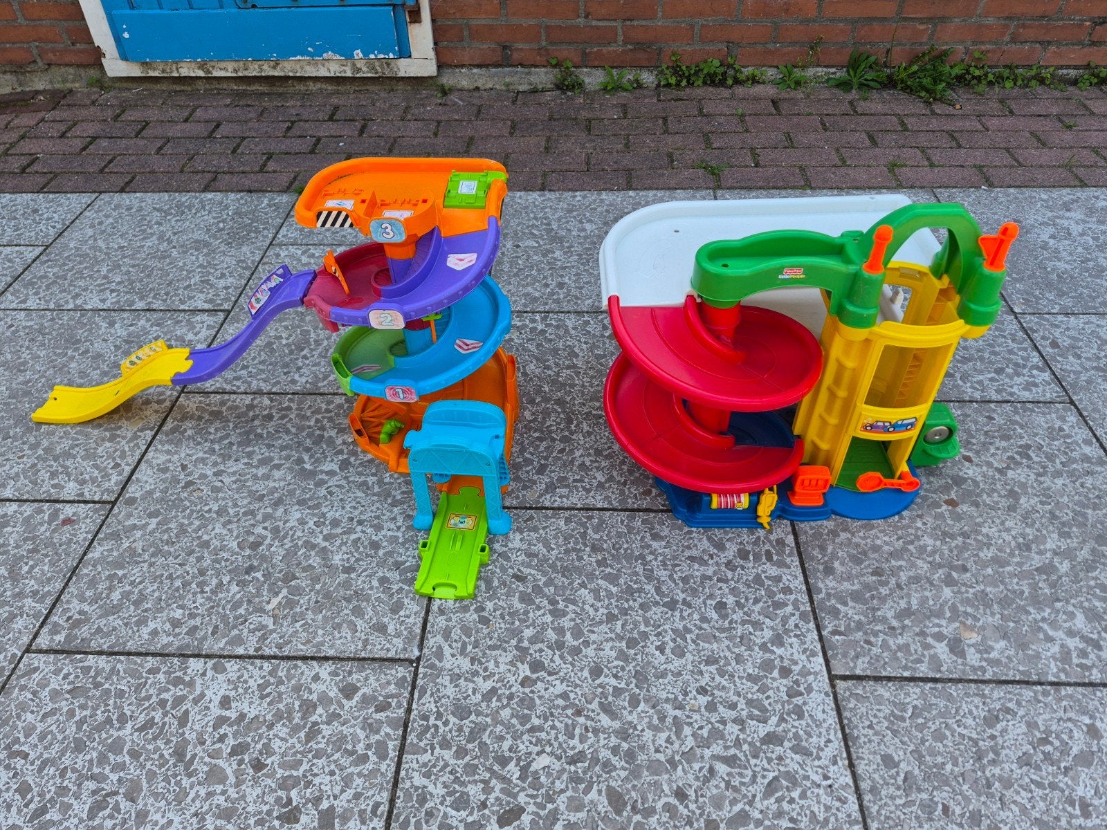 Kinderglijbaan voor auto's - Speelplezier gegarandeerd!, Kinderen en Baby's, Ophalen of Verzenden, Gebruikt