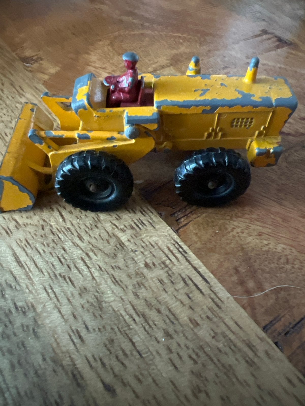 Vintage Matchbox Aveling-Barford Tractor Shovel, Ophalen of Verzenden, Gebruikt