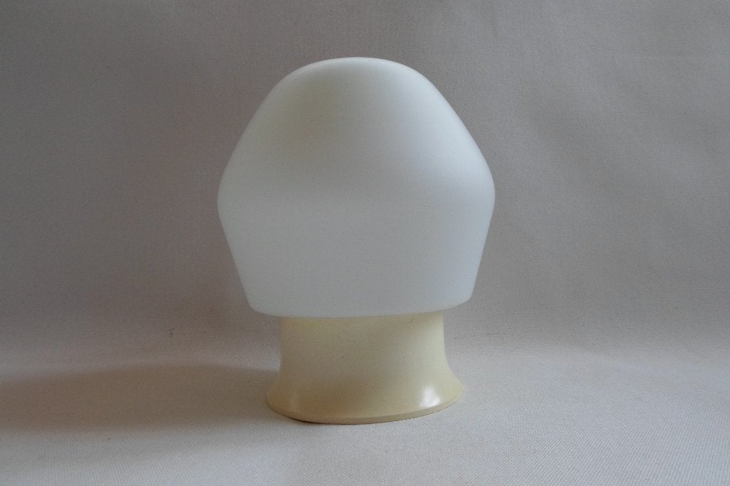 Plafond Lamp Fifties Philips, Vintage, Ophalen of Verzenden, Plafondlamp, Glas