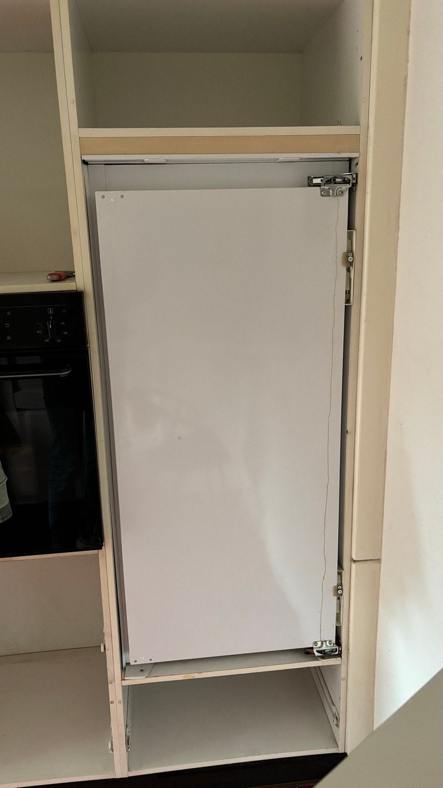 Bauknecht KVIE 2123/A++ Inbouw Koelkast met Vriesvak, 150 tot 200 liter, Gebruikt, Energieklasse A of zuiniger, 45 tot 60 cm