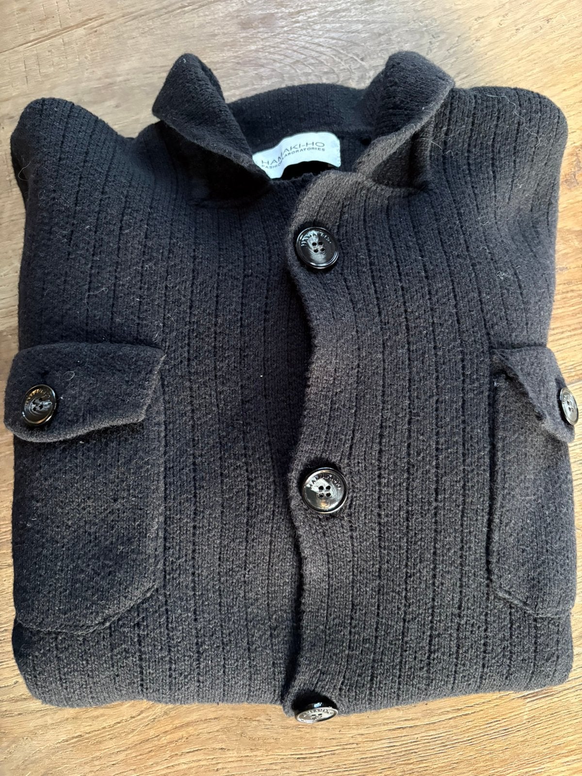 Vest / herenvest Hamaki-ho zwart, maat m, 80% wol! 🖤, Ophalen of Verzenden, Gedragen, Maat 48/50 (M), Zwart