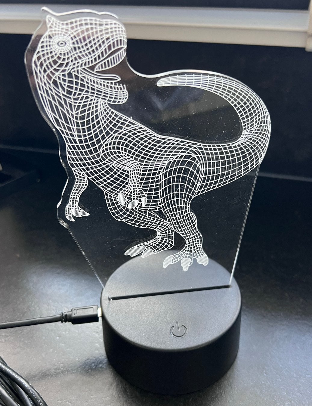 Dinosaurus LED Lamp, Ophalen, Overige merken, Kunststof, Meerkleurig