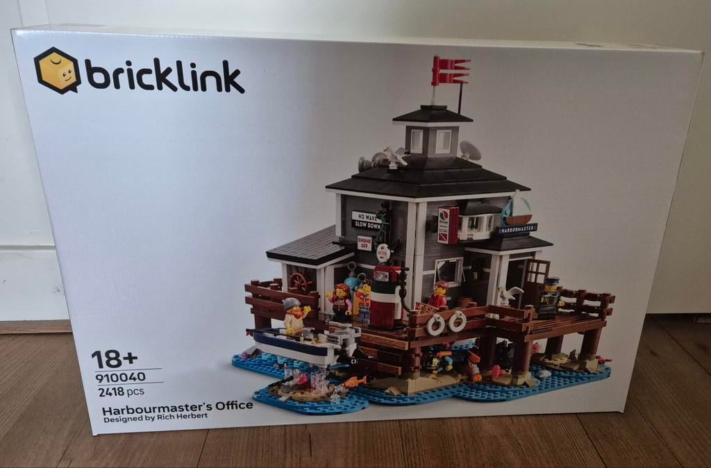Lego Bricklink 910040 Harbourmasters office, Lego, Nieuw, Ophalen of Verzenden, Complete set