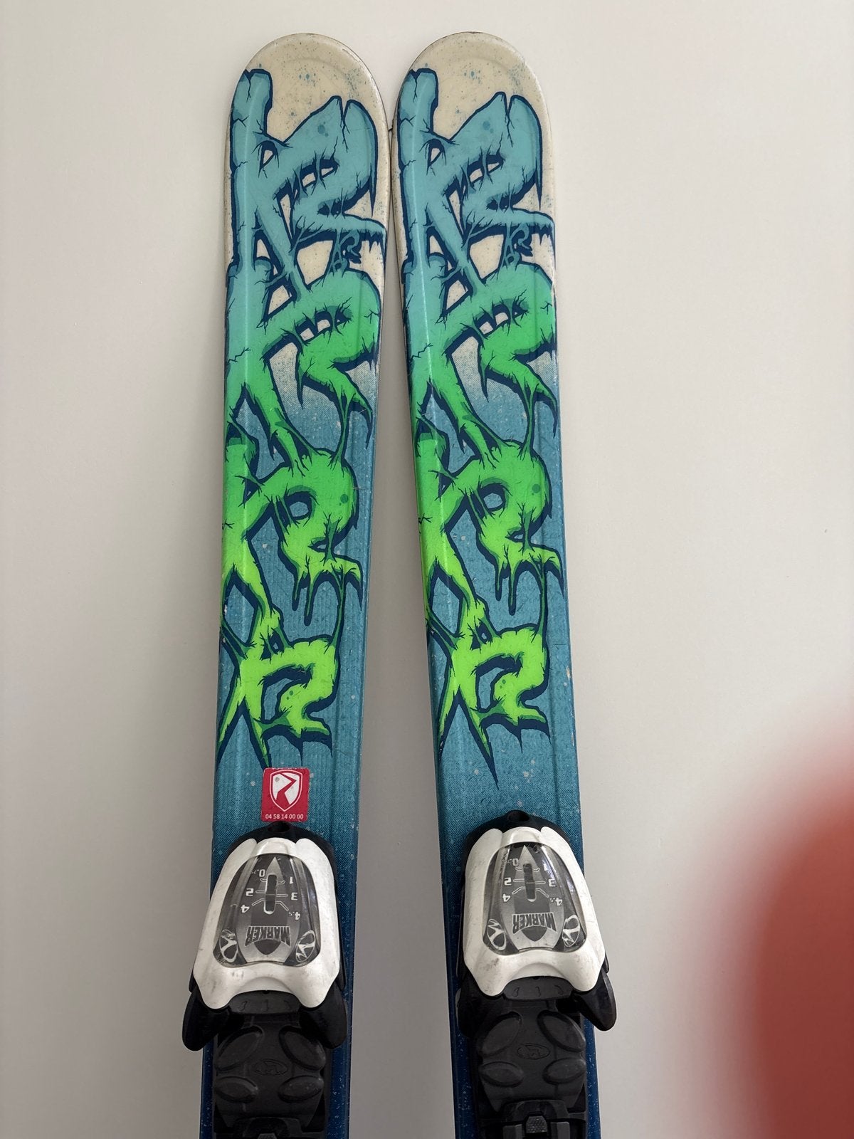 Mooie ski's 1.36 meter, Sport en Fitness, Gebruikt, 100 tot 140 cm, Skiën, Ski's