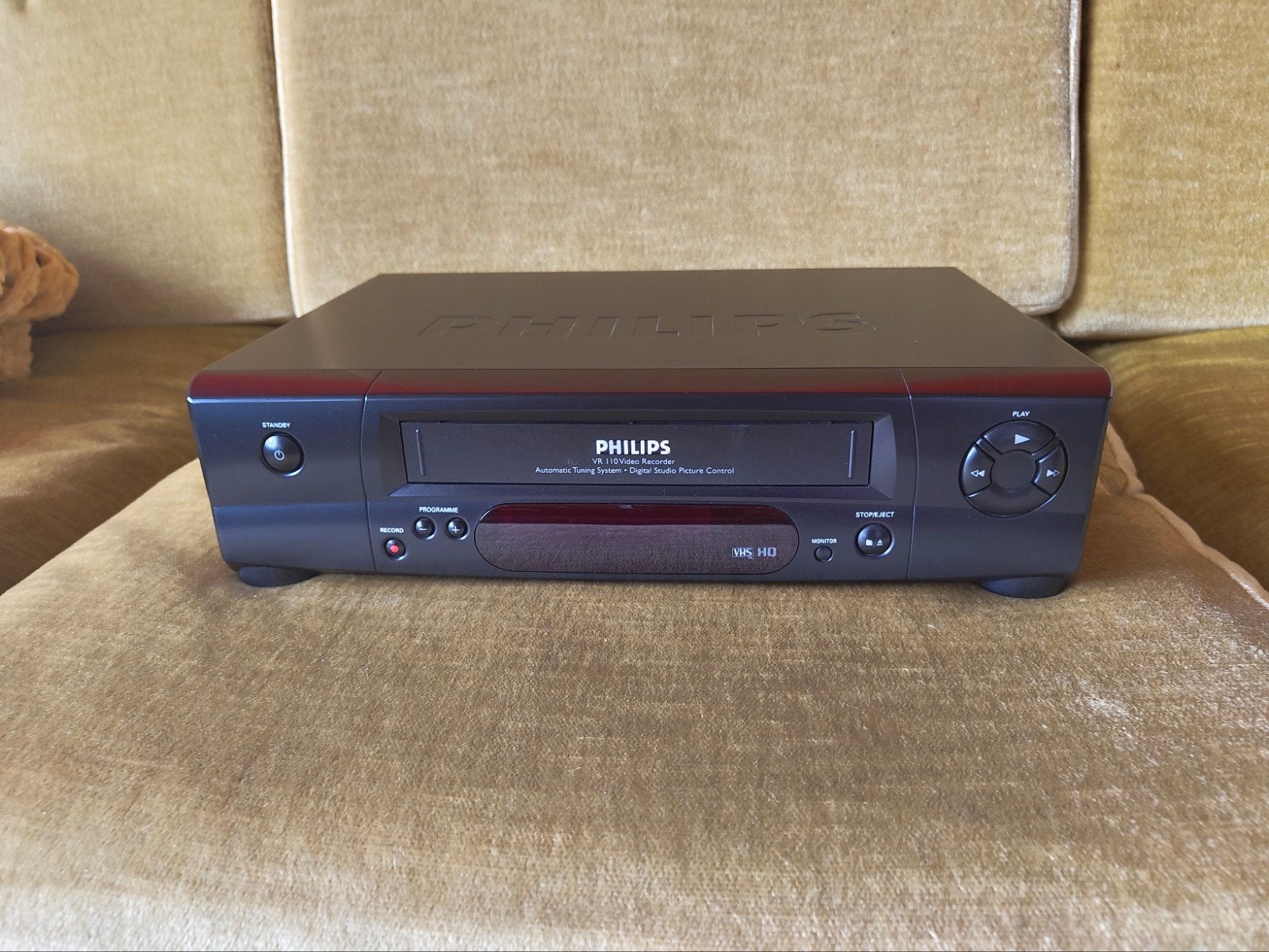 Philips VR110 VCR bandrecorder, Ophalen of Verzenden, Zo goed als nieuw, VHS-speler of -recorder