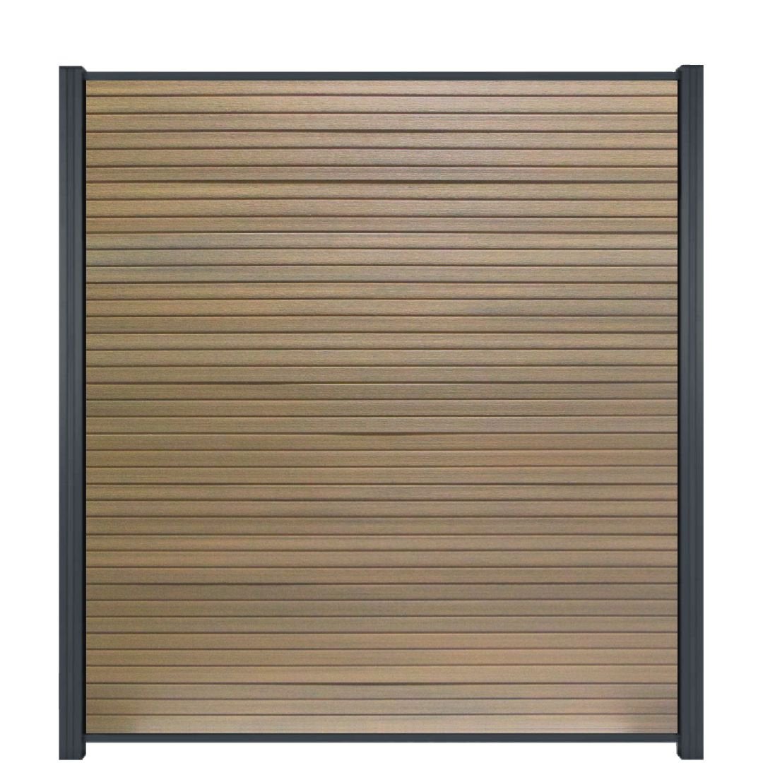 Mega aanbieding! Op=op Wpc tuinschermen co-extrusionlaag, Tuin en Terras, Verzenden, Zo goed als nieuw, 200 cm of meer, 150 tot 200 cm