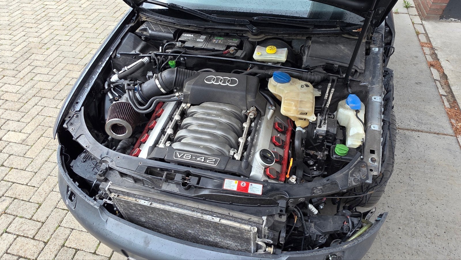 Audi S4 4.2 V8 Quattro Motor + Handbak, Particulier, Te koop