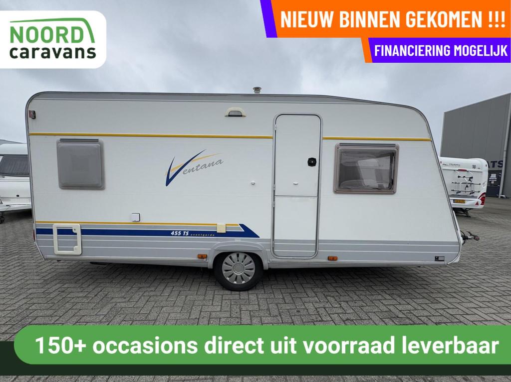 Buerstner VENTANA 455 TS AVANTGARDE, EP LEVEL, DAKAIRCO, Caravans en Kamperen, Caravans, Hordeur, Bedrijf, Bürstner, 6 tot 7 meter