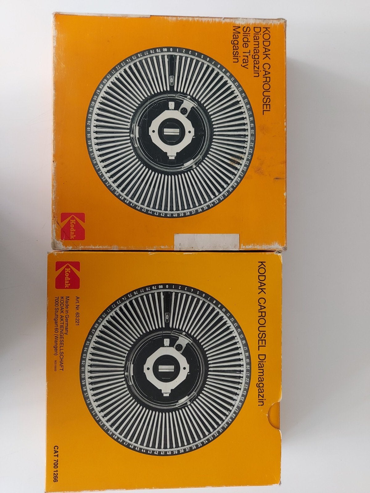 2x Kodak Carousel Diamagazin, Ophalen of Verzenden, Nieuw, Kodak, Vergrotingsaccessoire