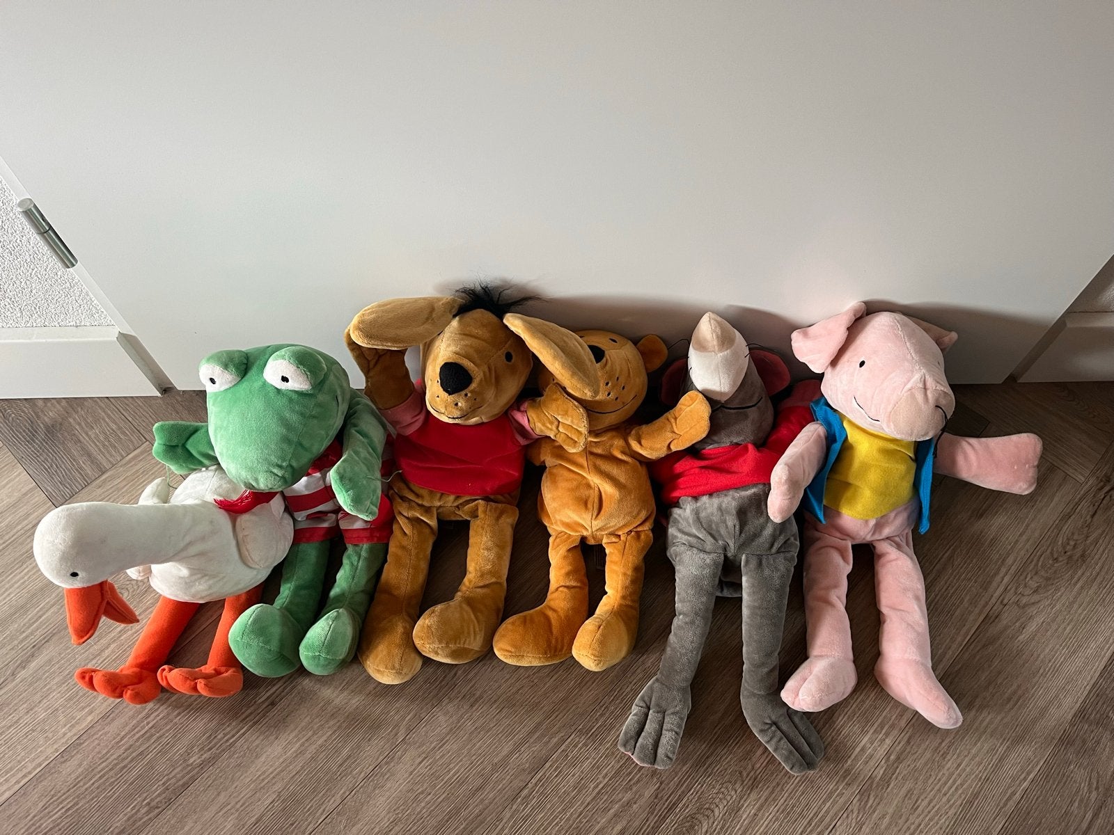 Kikker en Vriendjes poppenkast met knuffels, Ophalen, Kikker, Overige merken, Overige karakters