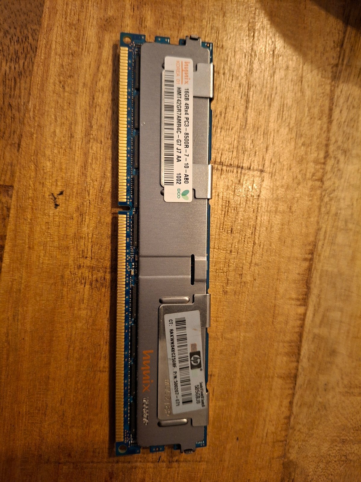 HP 16 GB DDR3 ECC Server Geheugen Module (Hynix), Computers en Software, RAM geheugen, Gebruikt, Server, DDR3, Ophalen of Verzenden