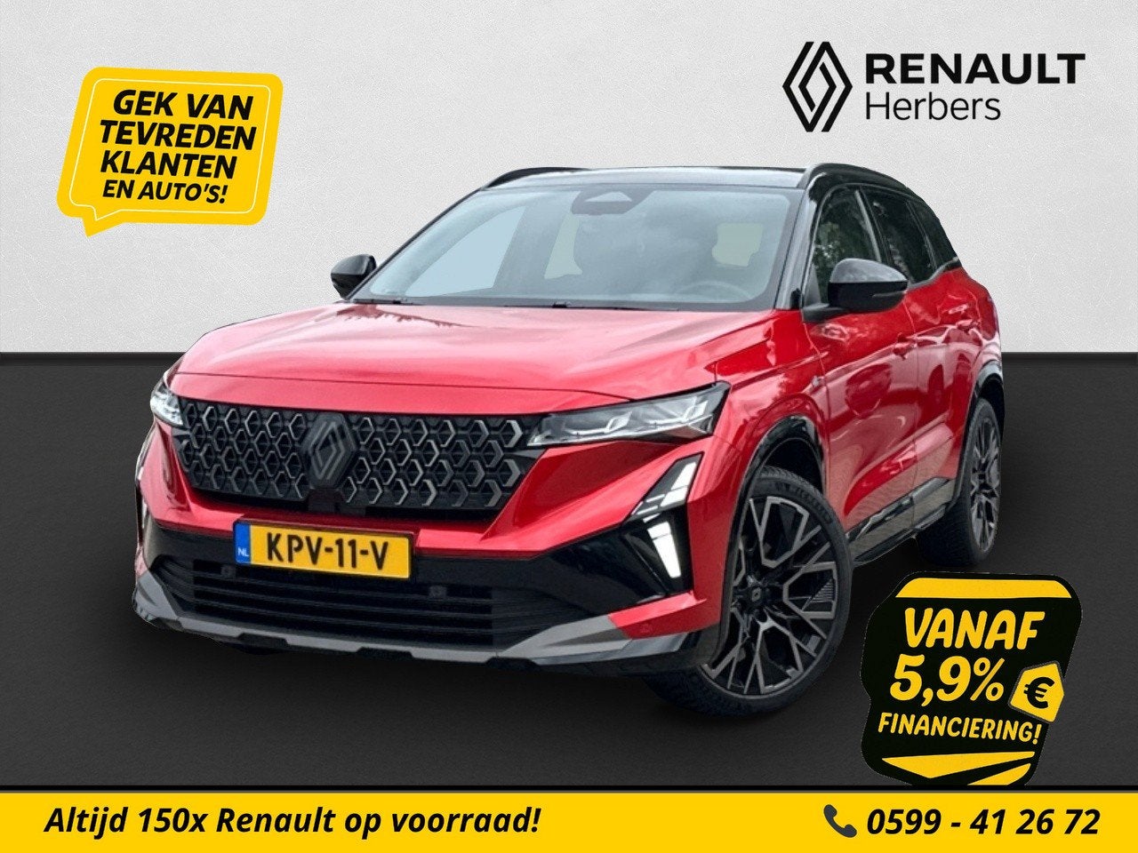 Renault Austral 1.2 E-Tech full hybrid 200 esprit Alpine NIE