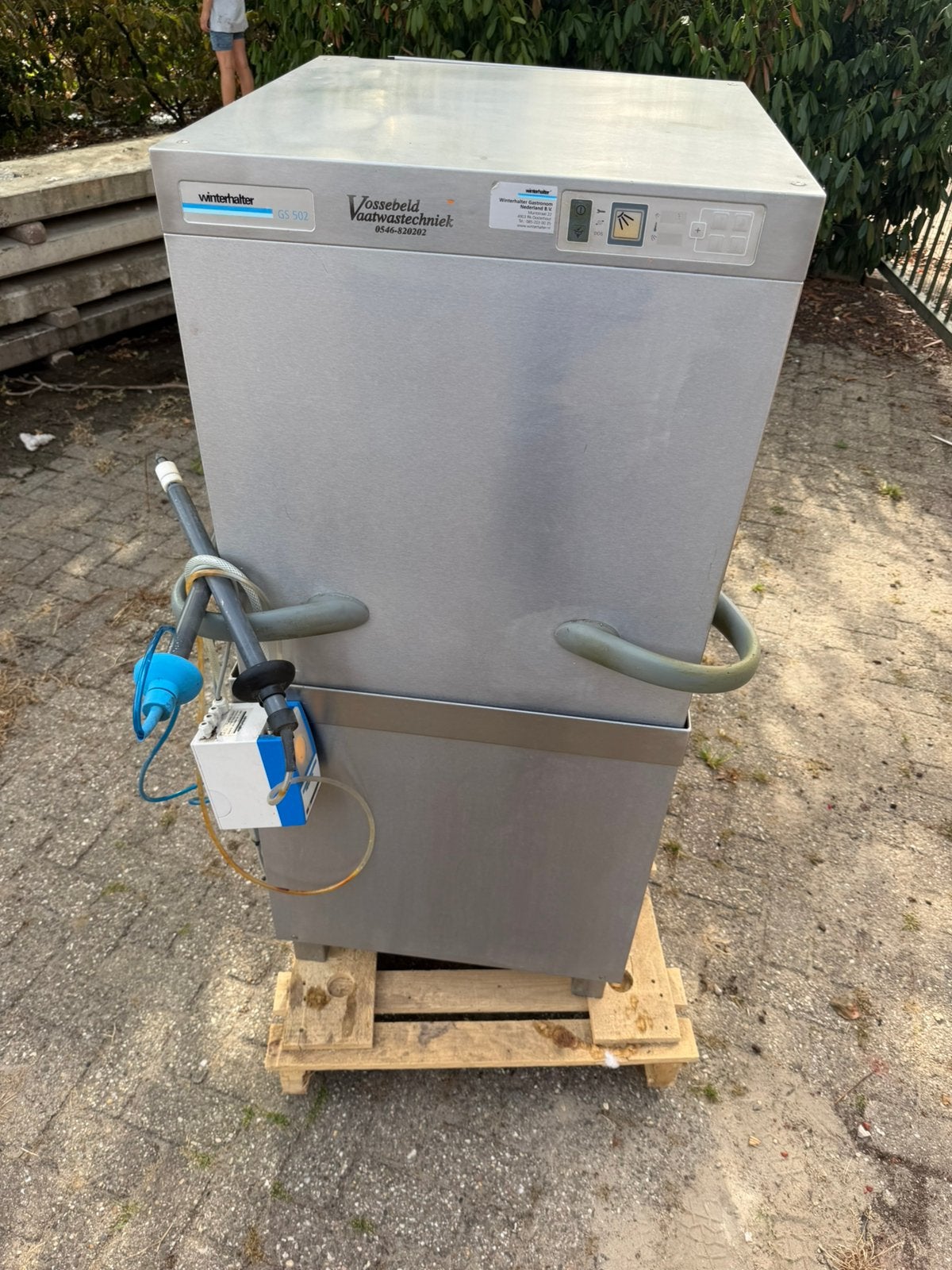 Horeca vaatwasser, Ophalen, Zo goed als nieuw, 60 tot 90 cm, 160 cm of meer