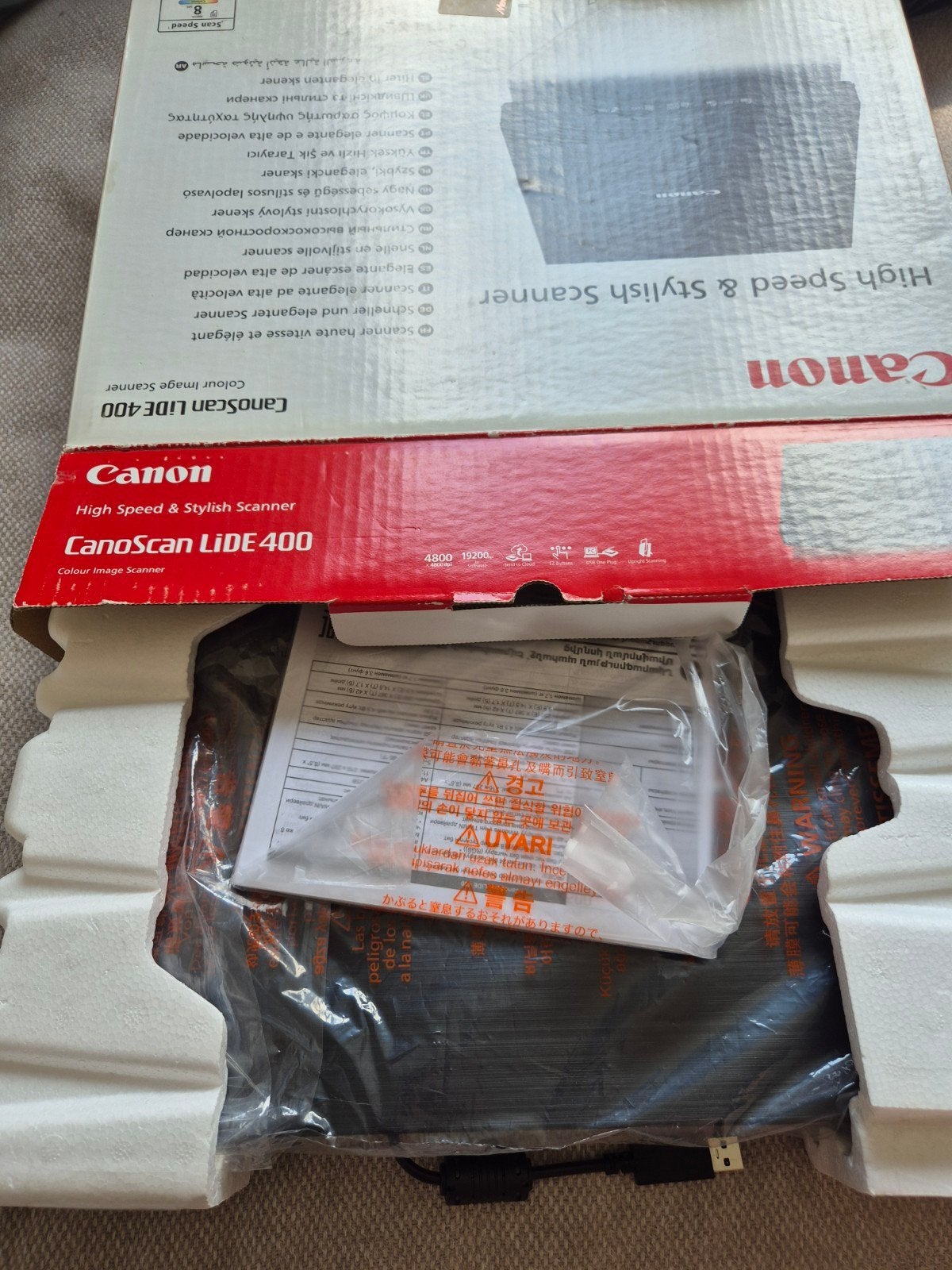 Canon Canoscan LiDE 400 kleurenscanner, Computers en Software, Scanners, MacOS, Canon, Nieuw, Ophalen of Verzenden