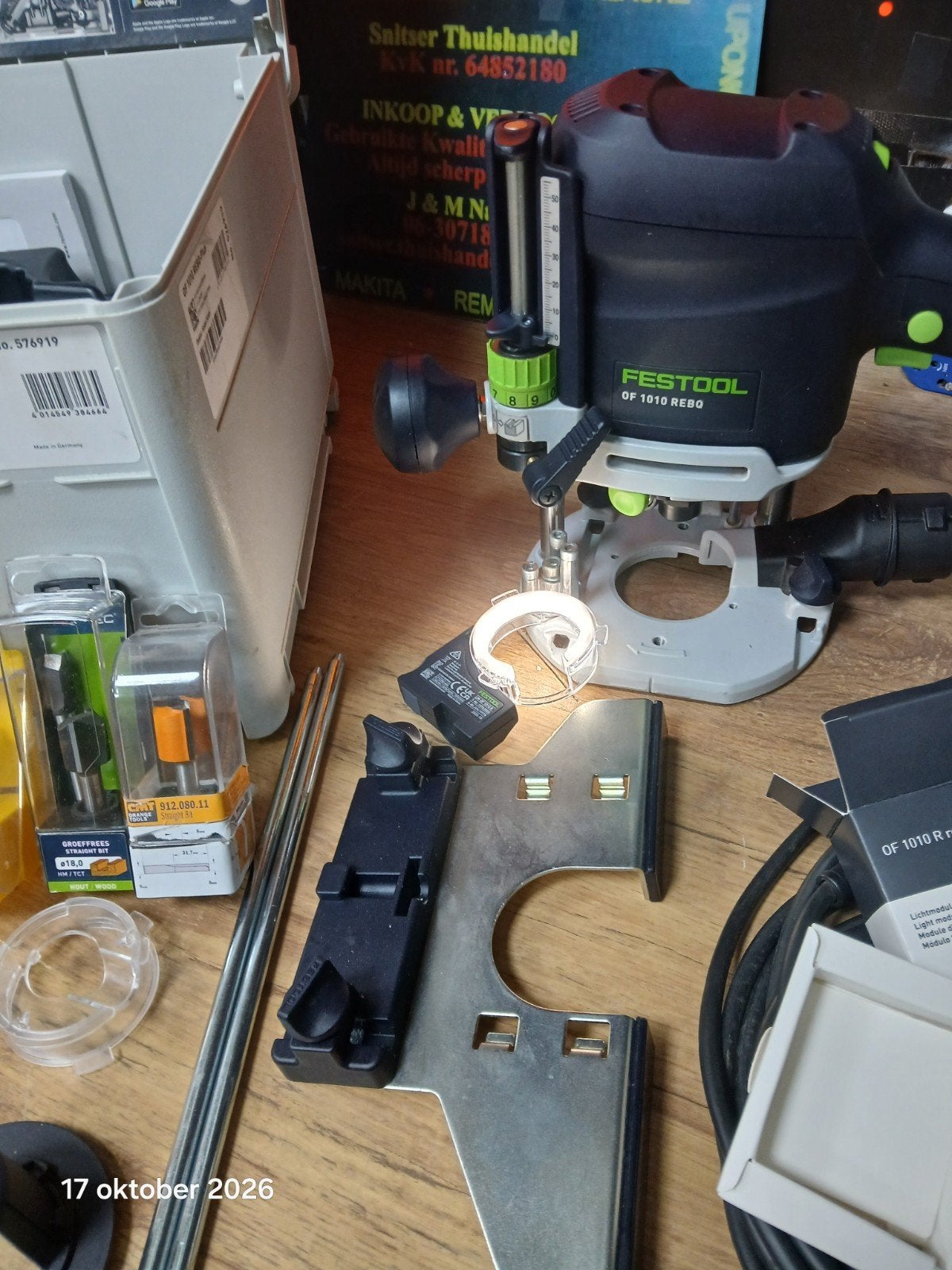 Festool Bovenfrees., Doe-het-zelf en Verbouw, -, -, Ophalen of Verzenden, Zo goed als nieuw