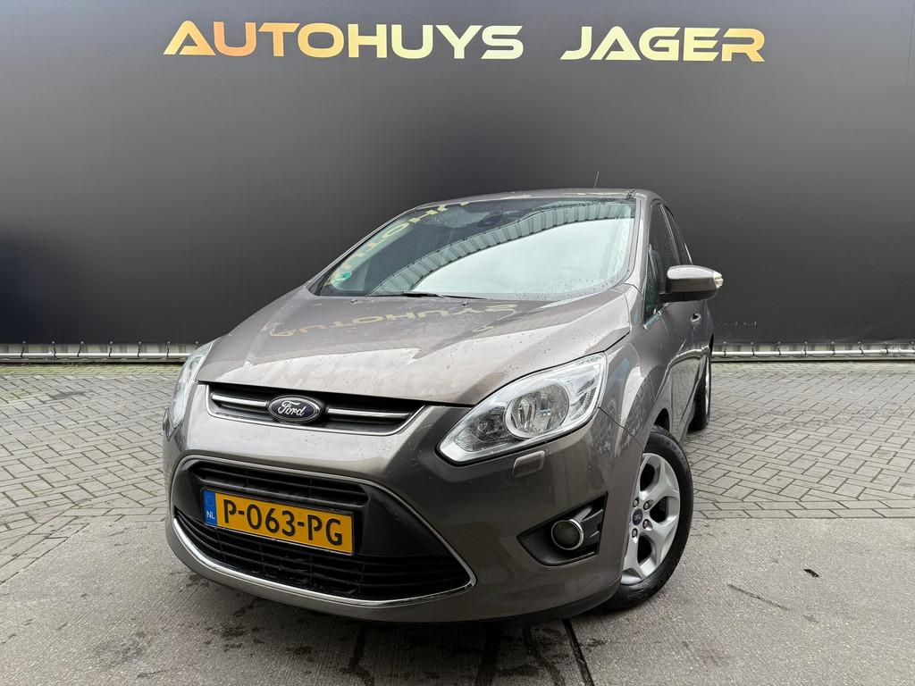 Ford C-Max 1.6 Titanium NieuweAPK, Auto's, Ford, Voorwielaandrijving, Gebruikt, Zwart, 4 cilinders