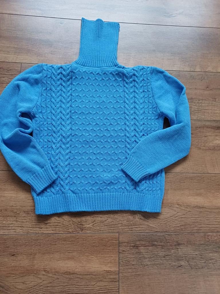 leuke blauwe coltrui 36, Ophalen of Verzenden, Nieuw, Maat 36 (S), Blauw