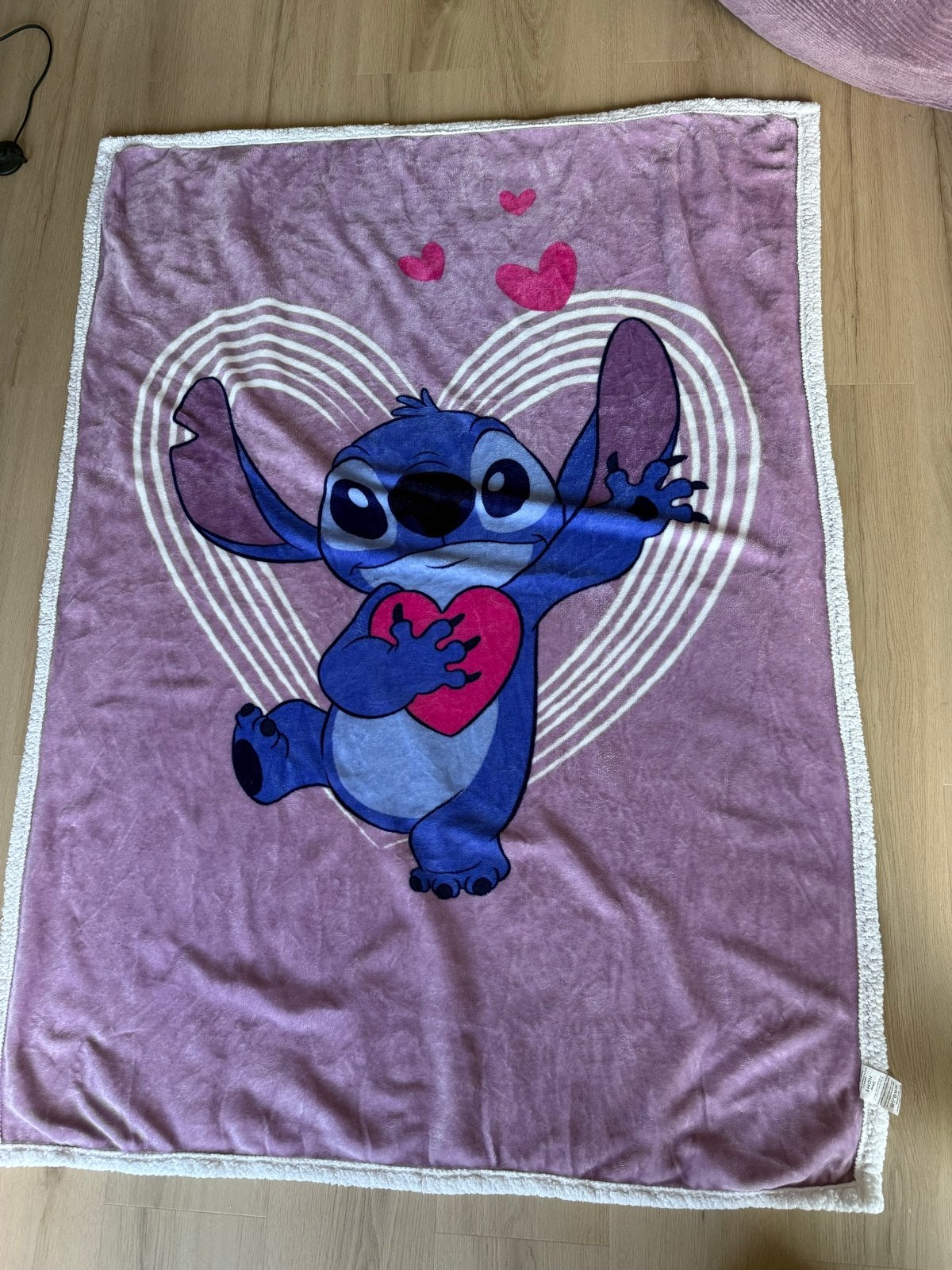 Disney Stitch deken - Heerlijk zacht en warm, Ophalen, Overige merken, Jongetje of Meisje, Wasbaar