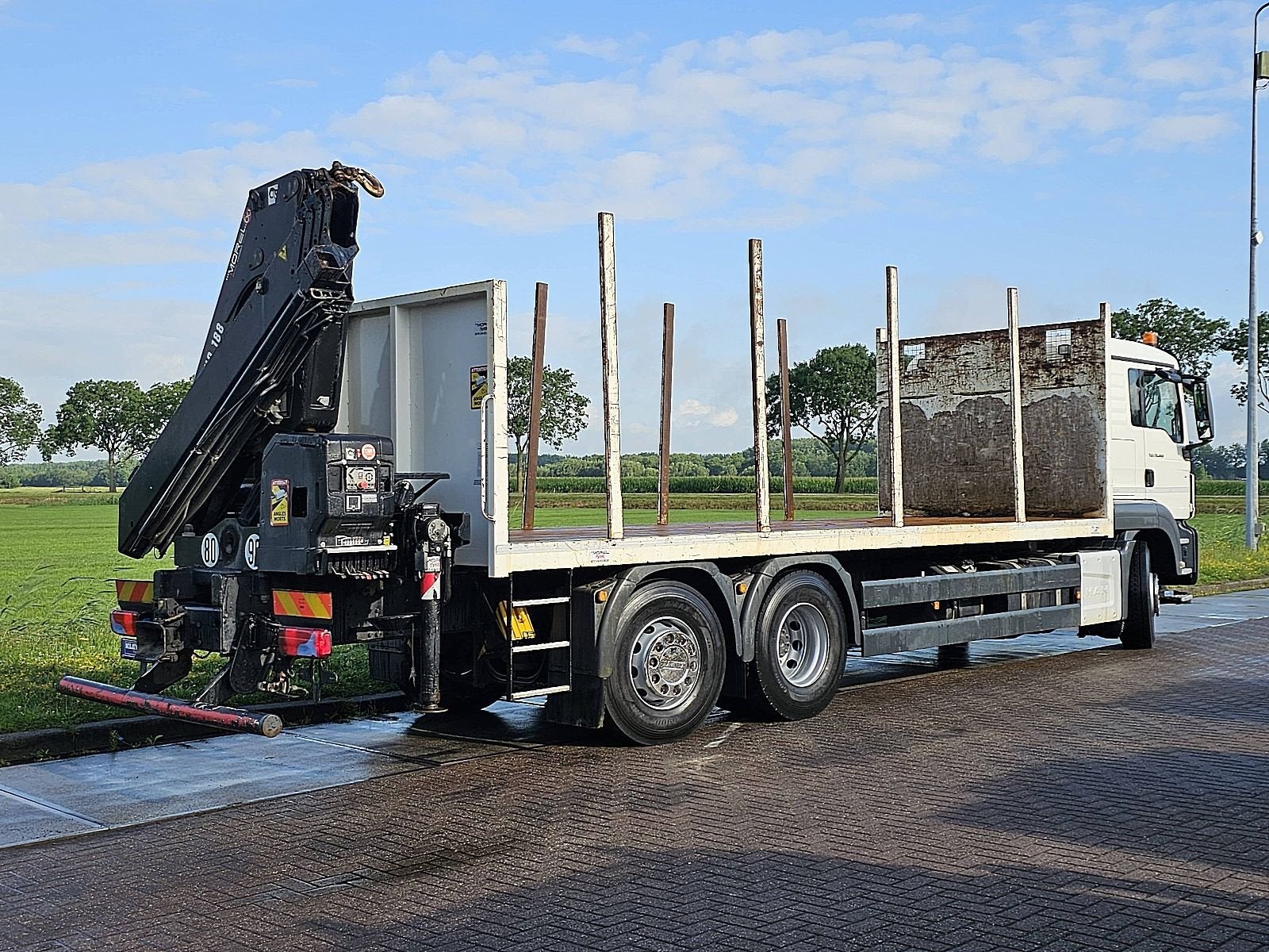 M.A.N. 26.460 TGS hiab x-hiduo 188-b3, Automaat, Elektrische buitenspiegels, 460 pk, Euro 6