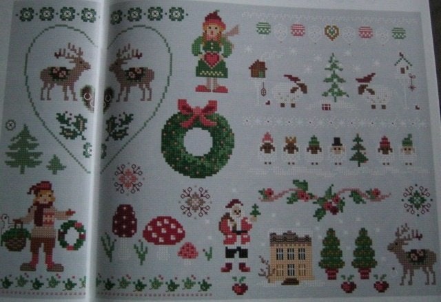 Borduurpatroon  Kerst merklap   nr 7335, Verzenden, Nieuw, Handborduren, Patroon