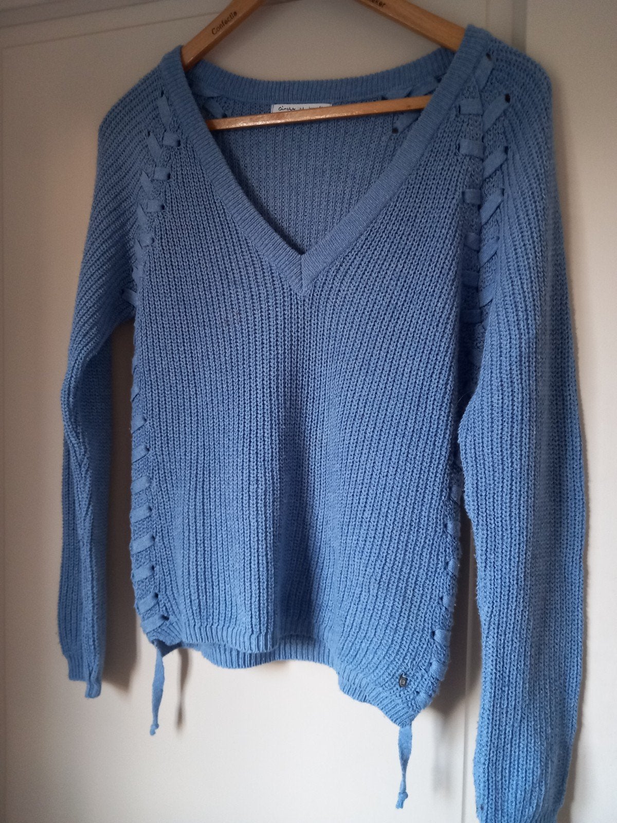 Circle of Trust trui mt X-S, Maat 38/40 (M), Blauw, Ophalen of Verzenden, Gedragen