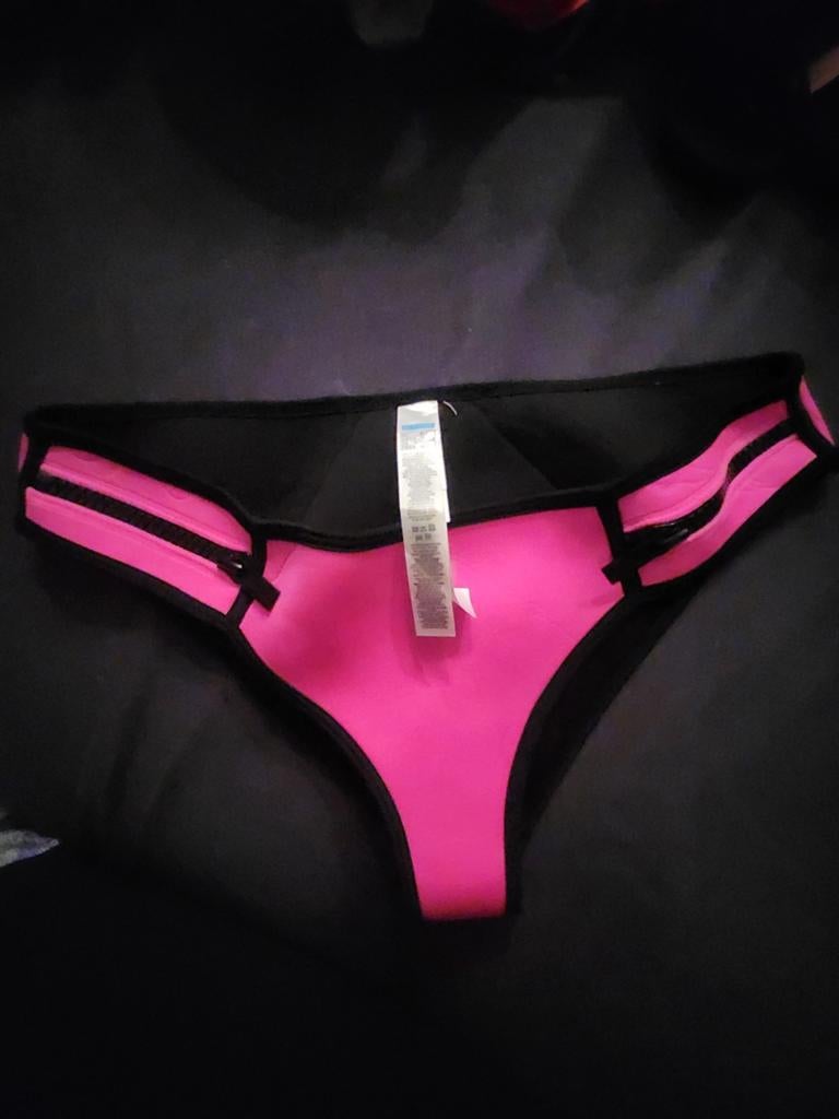 Nieuwe Roze Bikini Broekje met Rits - Maat 40, Nieuw, Ophalen of Verzenden, Censored, Roze