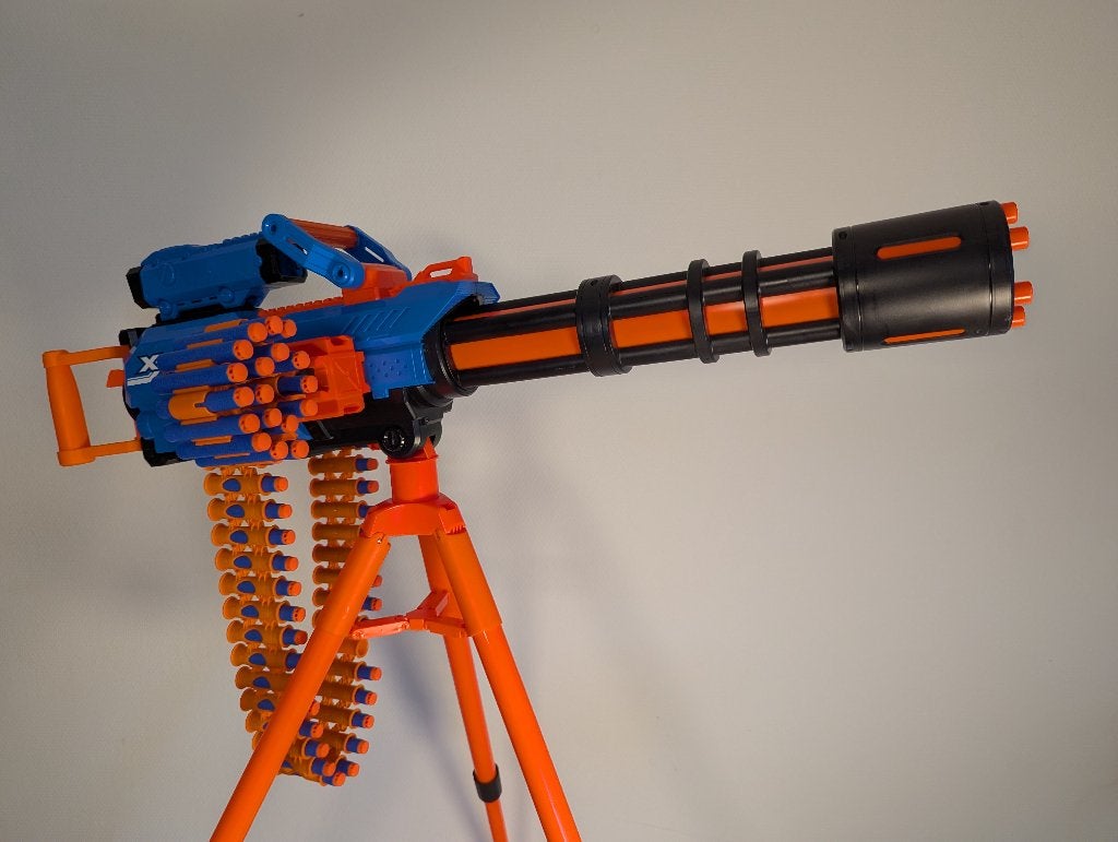 X-Shot Insanity Rage Fire met statief en 50 darts, Ophalen of Verzenden, Gebruikt